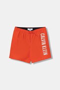 Calvin Klein Jeans szorty kąpielowe dziecięce pomarańczowe KV0KV00053