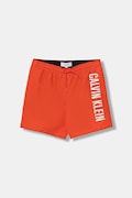 Calvin Klein Jeans szorty kąpielowe dziecięce pomarańczowe KV0KV00053