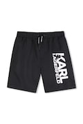 Dječje kratke hlače za kupanje Karl Lagerfeld boja: crna, Z31079