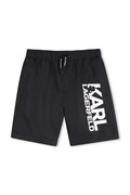 Dječje kratke hlače za kupanje Karl Lagerfeld boja: crna, Z31079