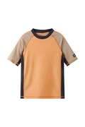 Reima t-shirt kąpielowy dziecięcy Uiva UV 50+ pomarańczowy 5200149G