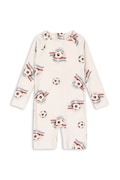 Konges Sløjd kombinezon za plažu za djecu ASTER ONESIE GRS bež KS105265