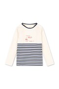 Konges Sløjd plavky longsleeve detské ASTER SWIM BLOUSE GRS béžové KS105266