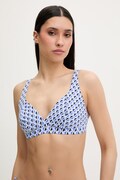 Max Mara Beachwear biustonosz kąpielowy damski ARENA niebieski 2616821279600