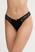 Tangá BOSS THONG BLOSSOM čierna farba, 50556195