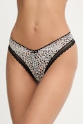 HUGO stringi damskie THONG UNIQUE czarne 50545732