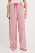 HUGO spodnie piżamowe CASUAL PANTS damska kolor czerwony 50556937