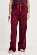 HUGO spodnie piżamowe CASUAL PANTS damska kolor fioletowy 50556937