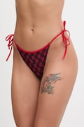 HUGO трусики для плавання жіночі MONOGRAM SIDE TIE червоні 50555665