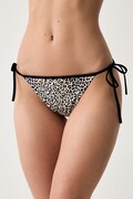 HUGO figi kąpielowe damskie MONOGRAM SIDE TIE multicolor 50555665