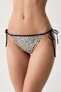 HUGO figi kąpielowe damskie MONOGRAM SIDE TIE multicolor 50555665