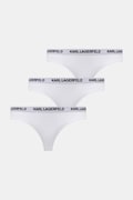 Karl Lagerfeld figi 3-pack kolor biały B1W47033