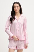 Lauren Ralph Lauren dvojdielne pyžamo dámske bavlnené ružové ILN12507