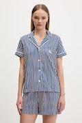 Lauren Ralph Lauren dvoudílné pyžamo dámské s viskózou námořnicky modré ILN12519
