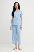 Lauren Ralph Lauren Πιτζάμες δύο τεμαχίων Γυναικεία με βαμβάκι μπλε ILN72506