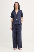 DKNY piżama dwuczęściowa damska z wiskozą granatowa YI90110