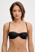 Calvin Klein Underwear nedrček čipkast črn LV00QF8630