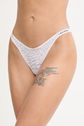 Calvin Klein Underwear női csipke Tanga lila LV00QD5154