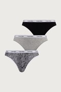 Calvin Klein Underwear chiloți full brief pentru femei din bumbac cu elastan pachet de 3 gri LV00QD5207