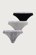 Calvin Klein Underwear chiloți full brief pentru femei din bumbac cu elastan pachet de 3 gri LV00QD5207
