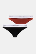 Calvin Klein Underwear tanga pentru femei pachet de 2 negri LV00QF8834