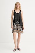 Twinset sukienka plażowa damska czarna 261LB2KBB