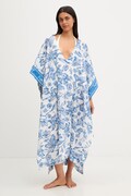 Twinset plážová šatka dámska modrá 261LM5BHH