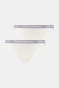 Emporio Armani Underwear κιλότα γυναικεία 2-pack μπεζ AF19026
