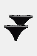 Emporio Armani Underwear κιλότες Γυναικείες 2-pack μαύρες AF19026