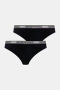 Emporio Armani Underwear στρινγκ γυναικεία 2-pack μαύρα EW000402 AF19028