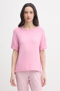 United Colors of Benetton pyžamové tričko dámske s modalom ružové 36MX3M08I