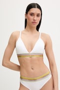 Calvin Klein Underwear podprsenka s bavlnou biela LV00QF8865
