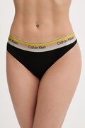 Calvin Klein Underwear tangice ženske z bombažem črne LV00QF8875