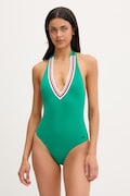 Tommy Hilfiger costume da bagno intero da donna verde UW0UW06356