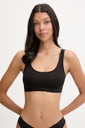 Tommy Hilfiger bustieră cu modal neagră UW0UW06256