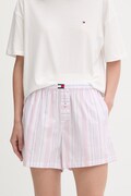 Tommy Hilfiger Σορτς πιτζάμας Γυναικεία από βαμβάκι ροζ UW0UW06503