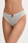 Tommy Hilfiger tange za žene s pamukom sive UW0UW06581