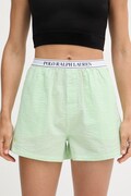 Polo Ralph Lauren pyžamové šortky dámske bavlnené zelené 4P0783
