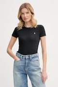 Polo Ralph Lauren body dámské bavlněné s elastanem černé 4P0785