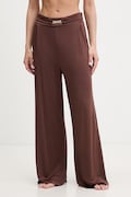 Liu Jo spodnie plażowe damskie brązowe VA6157 J3888
