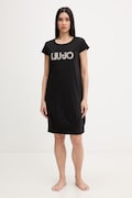 Liu Jo sukienka plażowa damska czarna VA6212 JS003