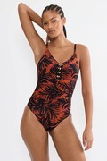 Triumph strój kąpielowy jednoczęściowy damski Summer Palm czerwony 10226587