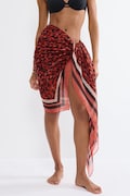 Triumph pareo damskie Beach MyWear czerwone 10222188