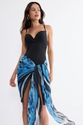 Triumph pareo damskie Beach MyWear niebieskie 10222188