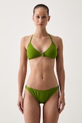 MICHAEL Michael Kors strój kąpielowy dwuczęściowy damski zielony MM5W386S