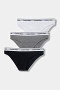 Calvin Klein Underwear chiloți pentru femei, din bumbac cu elastan pachet de 3 gri G80G800728