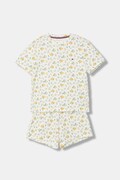 Tommy Hilfiger пижама от две части за деца от памук с еластан бежова UG0UG00818