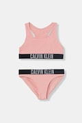 Calvin Klein Jeans strój kąpielowy dwuczęściowy dziecięcy różowy KY0KY00091
