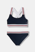 Tommy Hilfiger strój kąpielowy dwuczęściowy dziecięcy granatowy UG0UG00823