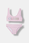 Guess dvojdielne plavky detské ružové J6GZ28 KCA60